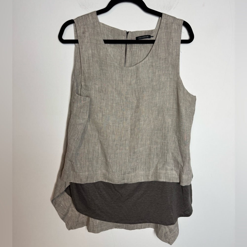 Stella Carakasi Hemp Linen top Size Medium